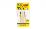 Gamakatsu 42187 Treble Hook SP MH Feather Gold Saba suurus 6 (6850)