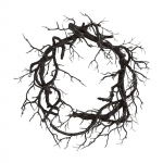 Dead Branch Garland Ghost Festival Dekoratsioon Helendav must oks Garland Simulation Dead Branch