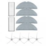 P&otilde;hiharja filter Mopi tolmukott Roborock S8 Pro Ultra tarvikutele S8+ robottolmuimeja osa k&uuml;lghari