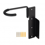 Garaaži seinakinnitus rattahoidja Vertikaalne jalgratta n&auml;idiku riputuskonks Garaaži seinarigisti kiivri jaoks universaalne jalgrattahoidik must