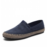 Kvaliteetsed Espadrillid Jalatsid Meeste Lamedad l&otilde;uendist kingad Kanep Lazy Flats Meestele Mokassiinid Meeste Loafers S&otilde;idukingad 39