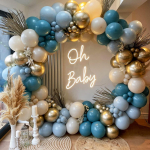 Vintage Gold Balloon Garland Arch Kit Lateks Ballon S&uuml;nnip&auml;evapeo Sisustus Lapsed T&auml;iskasvanute Pulmad Baloon Baby Shower Decor Ballon