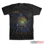Def Leppard Unisex T-s&auml;rk Pyromania Black Vintage DistresseD S