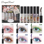 Color mascara is densely curled, waterproof, sweat and anti -sweat is not easy to faint 6pcs