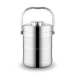 Suure mahutavusega isoleeritud termosega l&otilde;unakarp roostevabast terasest termiline toidukonteiner t&auml;iskasvanute piknikule Bento Box kaasaskantav l&otilde;unakast 2.2L h&otilde;be