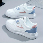 Tellige suurem naiste vabaaja- ja moodsad tossud kiri Patch Color Block Skate King 39 sinine