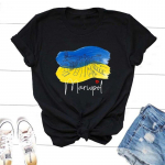 Mariupol Ukraina T-s&auml;rgid T&auml;navar&otilde;ivad Naine Puuvillane T-s&auml;rk Oversize Ukraina Ts&auml;rk Unisex Graafilise tr&uuml;kiga Ts&auml;rk Naiste riietus Unisex L