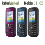 Renoveeritud Nokia Originaal Nokia C1-02 Mobiiltelefon 1 SIM-kaardiga No charger roosa