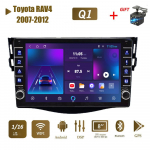 Icreative auto Android-raadio Toyota RAV4 2007-2012 jaoks koos nupunupuga 2din multimeedia stereovideopleier WIFI GPS 1+16GB 1+16GB