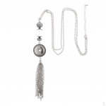 Snap Button Necklace With Pendant mm Charms Snaps Jewelry