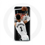 Samsung galaxy S10 &uuml;mbris Victor Wembanyama #1 San Antonio Spurs Dunk
