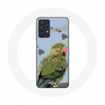 &Uuml;mbris Samsung Galaxy A32 5G Parakeets Birds roheline