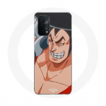 &Uuml;mbris Oppo A74 5G &uuml;hes t&uuml;kis Kozuki Oden Manga teaseri jaoks