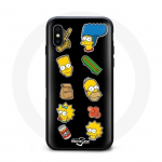 &Uuml;mbris Iphone XS max Bart Simpson Yellow Face