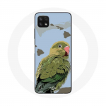 &Uuml;mbris Samsung Galaxy A22 5G Parakeets Birds roheline
