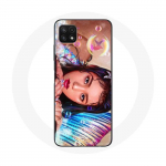 Coque pour Samsung Galaxy A22 5G Blackpink Jisoo Poster Fanart