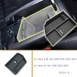 Central armrest storage box tray storage For Mercedes Benz MMLGLEGLGLS-Class W166 W167 X166 2011- style A gray