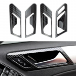 VW Golf 6 MK6 2008-2013 autole ABS s&uuml;sinikkiust stiilis siseuksed k&auml;epideme t&otilde;mmatav uks kaussi raami katte trimmi sisetarvikud RHD