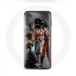 Coque pour Samsung Galaxy S9 Plus Sangoku naruto Luffy one piece Dragon Ball z 3D Anime manga - Maniacase