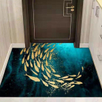 V&auml;lisesise uksematt Kohandatud pestav libisemiskindel k&ouml;&ouml;givaip Vannitoa matt Toa kaunistusesemed 140*200cm