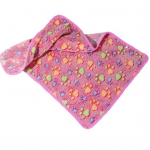 Tekk Pehme kohev fliisist magamismatt Erksav&auml;rviline pestav Mittepleekiv talvesooja kutsikas S roosa