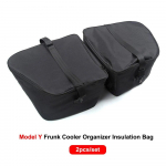 Frunki jahutuskott hoiustamiseks Tesla Model 3 Y 2023 jaoks, organiseerimiskott, esipakiruumi, v&auml;lipiknik rihmadega, auto tarvikud MY cooler bag 2pcs