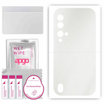 apgo Protective Skin Sticker for the back compatible with Blackview BV9900E, Wrap Film, Foil, Vinyl - Pattern Matte Transparent