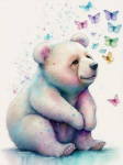 DIY Full circle diamond painting Cross stitch 3D animal flower Home decorative art diamond painting 5d diamond art painting Full Round 25X37.5CM