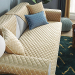 Paksenenud tepitud pl&uuml;&uuml;sist diivanikate &Uuml;hev&auml;rviline Elegantne Luksuslik Sametine Diivanir&auml;tik Tikandiga Diivanikate elutuppa 70x70cm 1pc