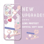 P&otilde;rutuskindel Joonisfilm Astronaut Kristall&uuml;mbris T&auml;ielik Katvus Kaamera Kaitse L&auml;bipaistev Pehme Telefoni&uuml;mbris Samsungile Samsung A02