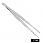 DIYWORK Kodu Meditsiiniline Aed K&ouml;&ouml;k BBQ Tool Hammastega pintset, pikk grilltoidutang 20cm/30cm roostevabast terasest sirge pintset 30CM