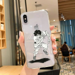 Baki Hanma koomiksite telefoni&uuml;mbris iPhone 11 12 Mini 13 Pro XS Max X 8 7 6s Plus 5 SE XR l&auml;bipaistva kesta jaoks iPhone11