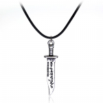 &Uuml;leloomulik kaelakee Dean Sam Angel Castiel Wing Pentacle Pentagram numbrim&auml;rk Amulett Ripats Naiste meeste Statement kaelakeed as the picture-