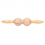 Puidust Meridian Massager Roll Stick Selg Talje Kael &Otilde;la Selg Puidust massaaživasar keha leevendav