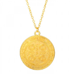 dongsheng Uus John Constantine Rune Deemon Seal Tekstuuriga ripats Kaelakee Film Ehted Kaelakee Meestele Naistele