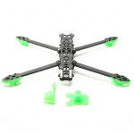 Mark4 7-tolline 295 mm koos 5 mm k&auml;ega Quadcopteri raamiga 3K s&uuml;sinikkiust 7-tolline FPV vabastiilis kaugjuhtimispuldiga v&otilde;idus&otilde;idudroon mustade prindiosadega DIY FPV jaoks kollane