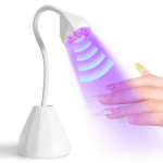 UV-LED k&uuml;&uuml;nelamp UV-valgusti k&uuml;&uuml;ntele anduriga Kaasaskantav kiirk&otilde;vastuv lamp k&uuml;&uuml;nte pikendamiseks manik&uuml;&uuml;ri k&uuml;&uuml;nesalong Avaleht Isetegija t&ouml;&ouml;riistad