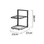 Potiriiul on spetsiaalselt loodud pottide ja riistade hoidmiseks. Roostevabast terasest k&ouml;&ouml;giriiul, kraanikauss, mitmekihiline majapidamisriiul, k&ouml;&ouml;gitarbed 2 layer must