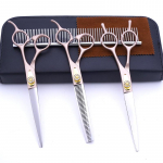 Japan Steel Professionaalsed Juuksuri K&auml;&auml;rid Juuste Harvendus K&auml;&auml;ride Komplekt Juuksel&otilde;ikusk&auml;&auml;rid 440C K&auml;&auml;rid 9105#