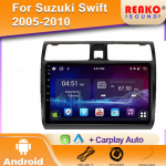 2din Android Auto stereo Raadio Multimeedia Video M&auml;ngija Navigatsioon GPS Suzuki Swift 2003-2010 4G DSP 2 din dvd CarPlay 4 core 1GB+32GB carplay