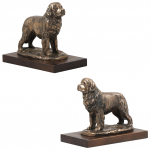 Newfoundland, Newfs, Newfies - dog statue, figurine for office, trophy for dog show by Art-Dog brand
