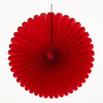 10 tolli lillekujuline paberist volditud &uuml;mmargune vanik kodupeo taustaks riputamiseks, dekoratiivsed kaunistused, peotarbed punane