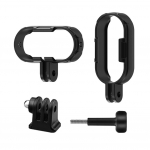 Kaitsev raami&uuml;mbris Insta360 GO 3/3S p&ouml;idla 360 kaitsekruviga pika korpuse kinnitusele Go3 K9G2 Black-1set
