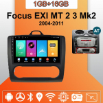 Autoraadio Android Auto Carplay Ford Focus EXI MT 2 3 Mk2 Mk3 2004-2011 jaoks Multimeediam&auml;ngija Peaseade Stereo GPS-navigatsioon BT WIFI 1+16GB 1+16GB,AT must