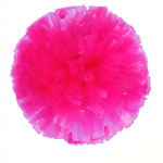 2 pakk 30 cm/11,8 tolli Solid Color Plus Thick Pom Mutipulcolor Cheerleader meeskonna j&otilde;udluseks One Size