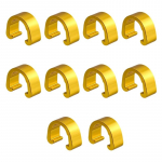 10 tk MTB jalgratta raam U lukk pidurikaabli korpuse vooliku toru k&auml;iguvahetuskaabli juhikud nupp fikseeritud toruklambrid