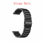 Metallist roostevabast terasest randmerihm Amazfit T-REX 3 T-REX3 nutikella k&auml;epaela k&auml;ev&otilde;ru k&auml;ev&otilde;ru tarvikute jaoks T-Rex 3 must