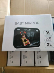 Beebi autoistme tahavaatepeegel beebi ohutuks j&auml;lgimiseks autos Regular baby mirror, 24.5*17.5*7.5