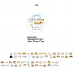 Armas kassi igap&auml;evane kleebisterull Korea l&auml;bipaistev lemmikloomakollaažide k&auml;siraamatu lint 2.5cm*3m