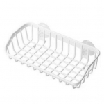 Kahekordne iminapaga kraanikauss, k&auml;sn-seebihoidik K&ouml;&ouml;k Vannituba Drenaažihoidik valge